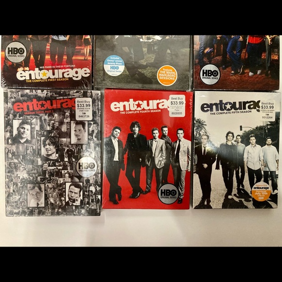 Entourage HBO Series DVD Set Seasons 1-5 SEALED NEW! - Picture 3 of 5